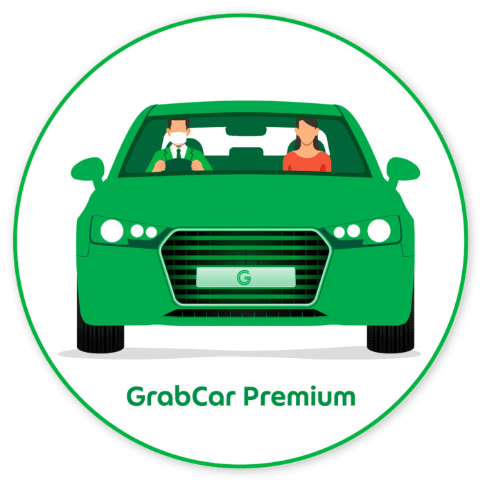 หางานเสริมขับรถ GrabCar Premium