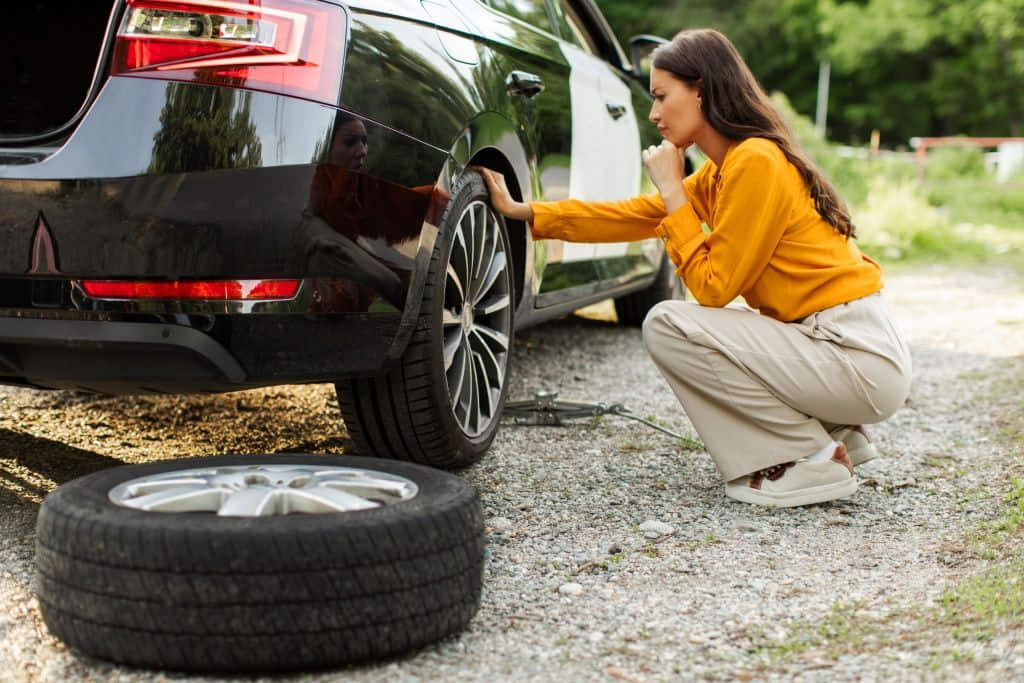 รถยางรั่ว ยางแบน ขับต่อได้ไหม