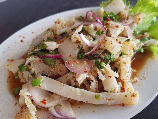 หลังรามฯเมี่ยงปลาเผา