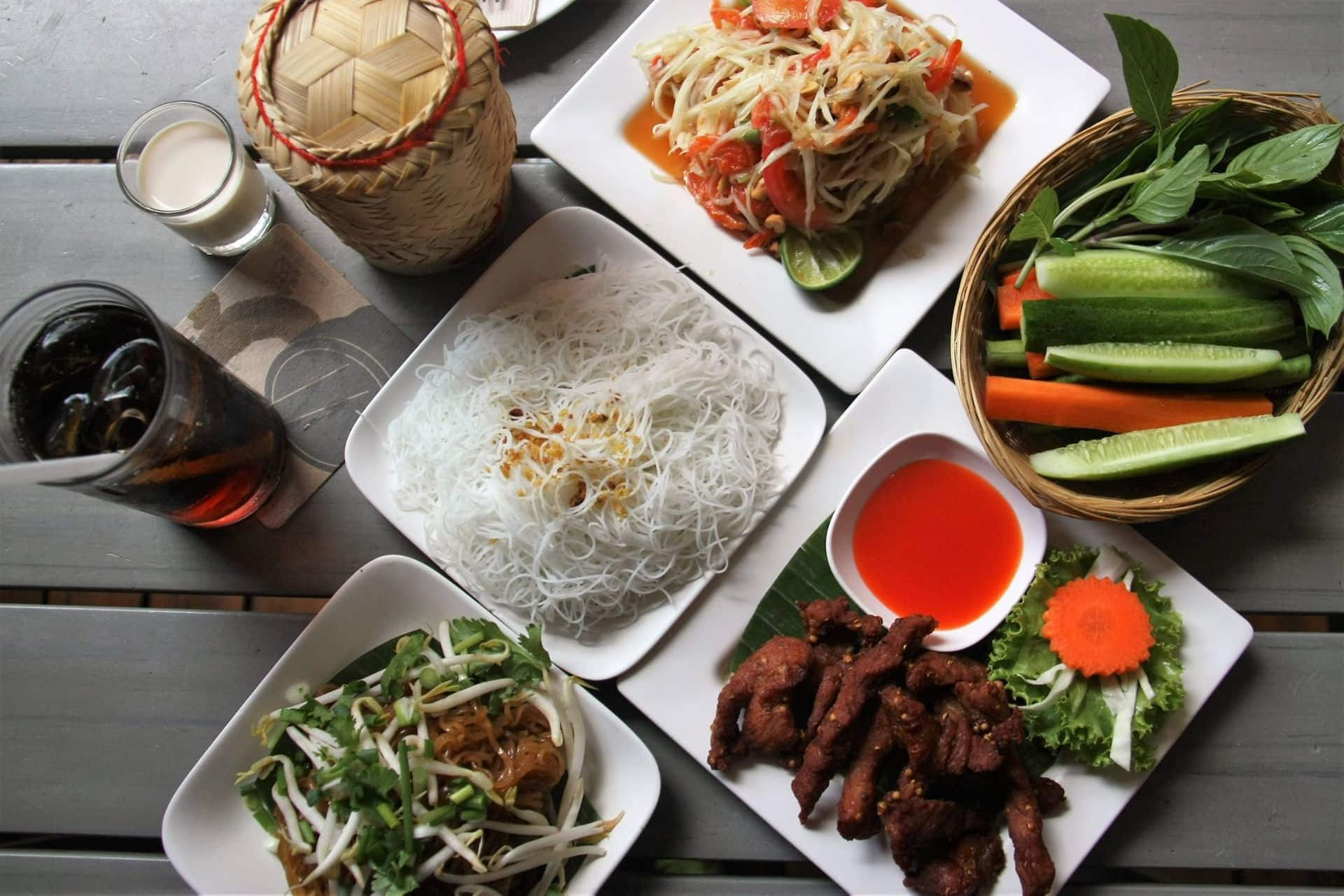  Somtum Der Tha Tien ส้มตำเด้อ ท่าเตียน