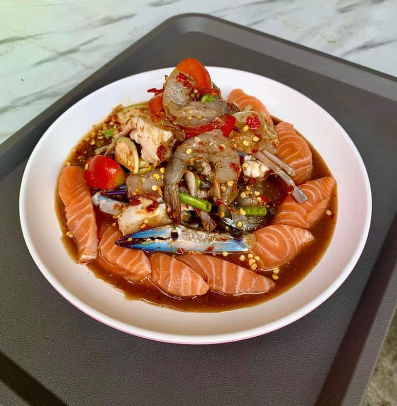 ส้มตำปูม้า 