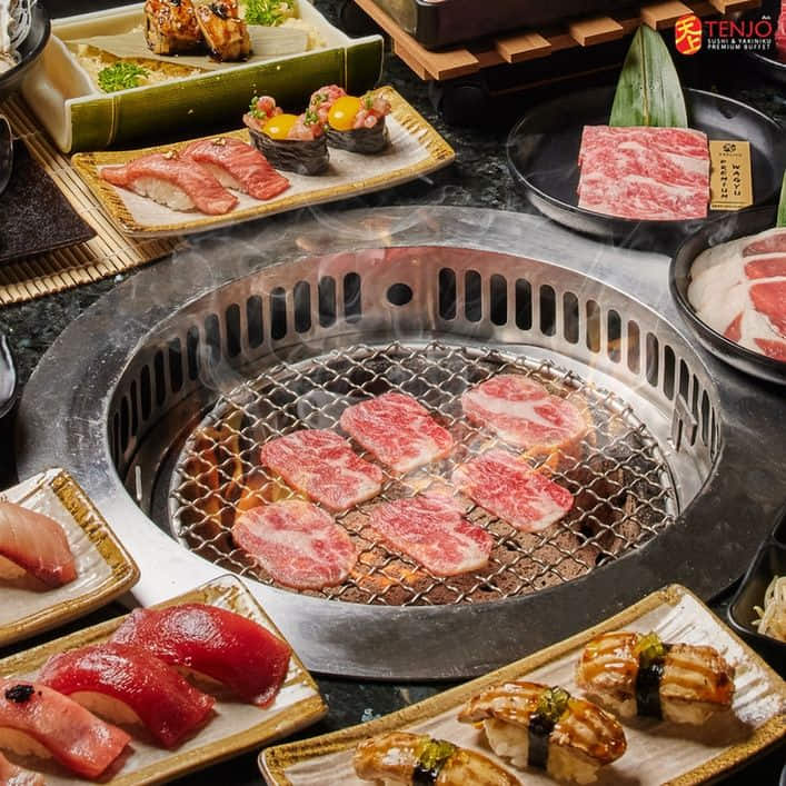  Tenjo Sushi & Yakiniku Premium Buffet 
