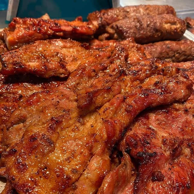 หมูย่างน้ำผึ้ง แม่สุมณฑา จตุจักร
