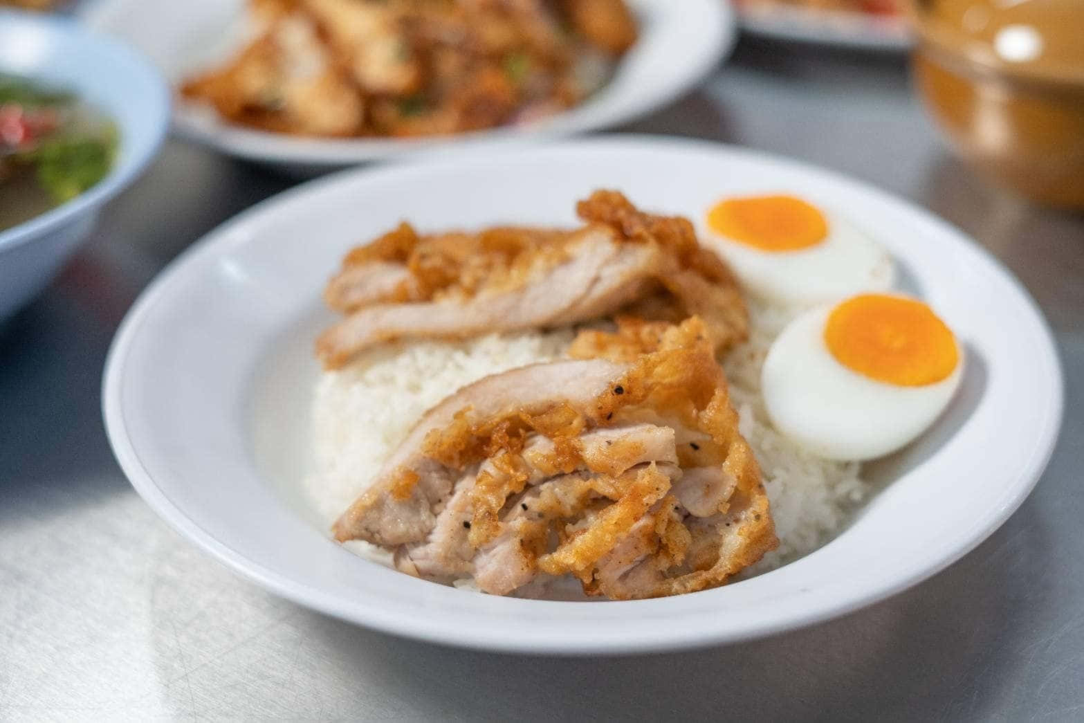  ข้าวหมูทอดอร่อยมาก