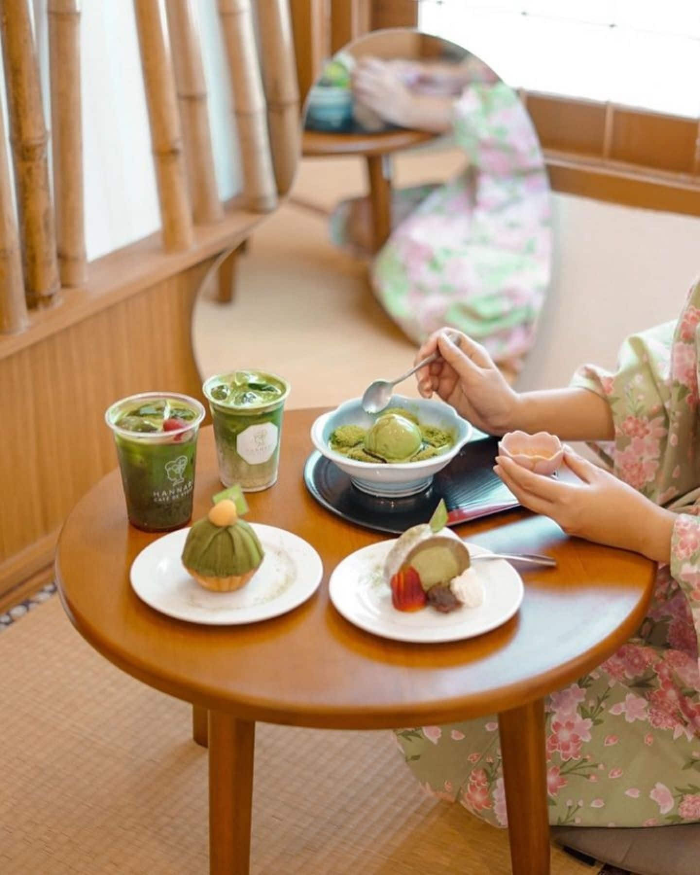 Hannari Café de Kyoto
