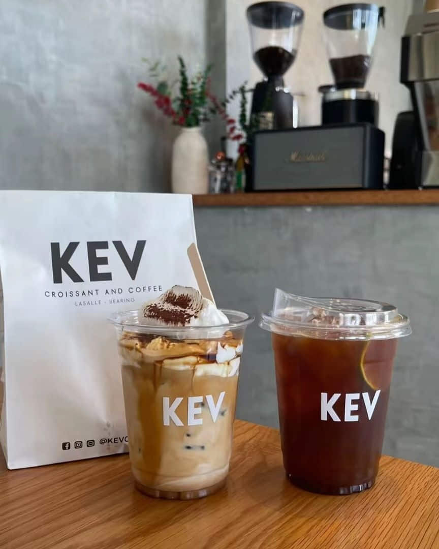 KEV CROISSANT AND COFFEE 