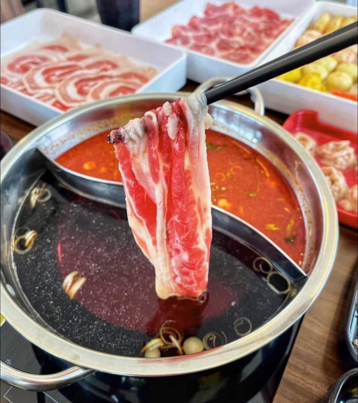 ลงหม้อสุกี้
