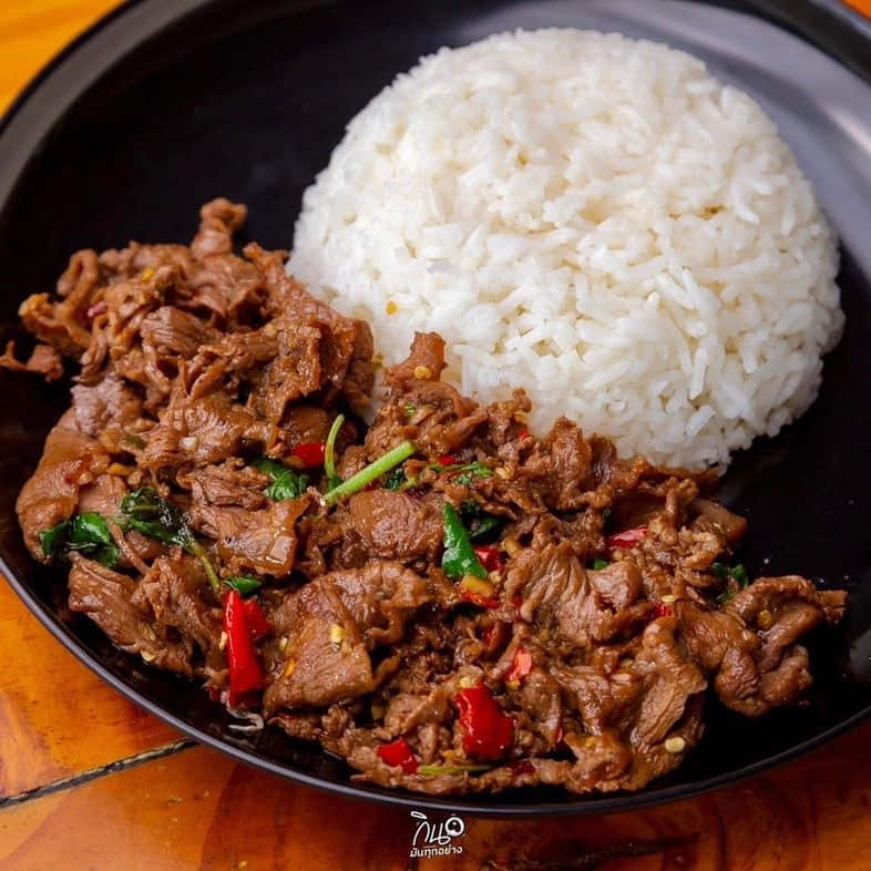 เสือเสวย กะเพราโบราณ