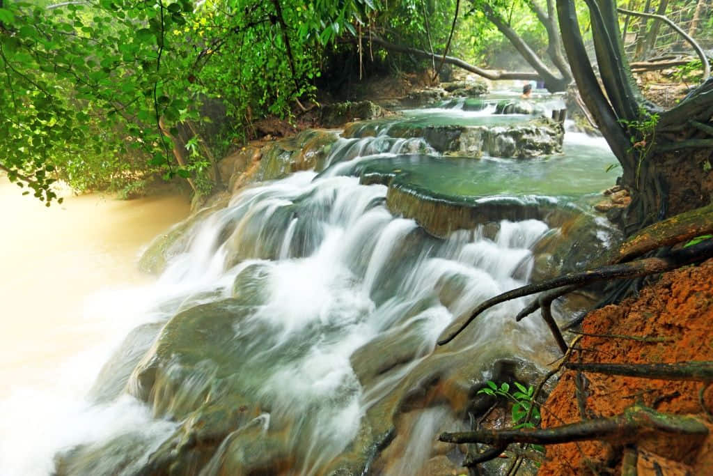 ที่เที่ยวกระบี่ น้ำตกร้อน