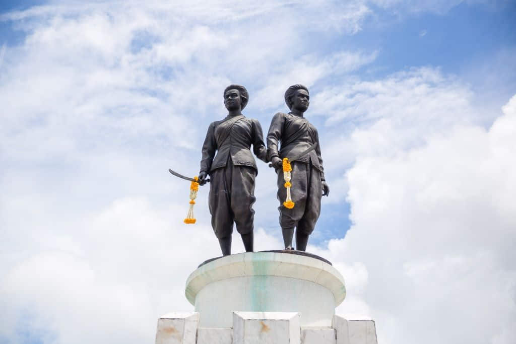 สถานที่เที่ยวภูเก็ต อนุสาวรีย์ท้าวเทพกระษัตรี ท้าวศรีสุนทร