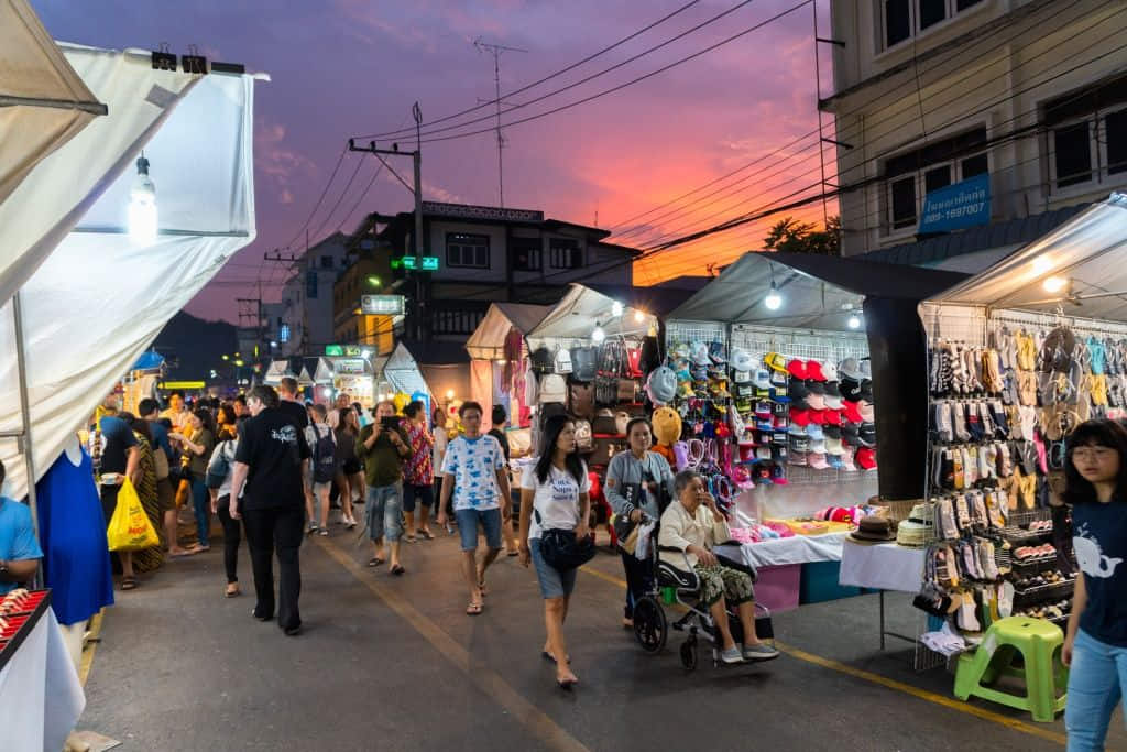 สถานที่เที่ยวหัวหิน ตลาดโต้รุ่งหัวหิน