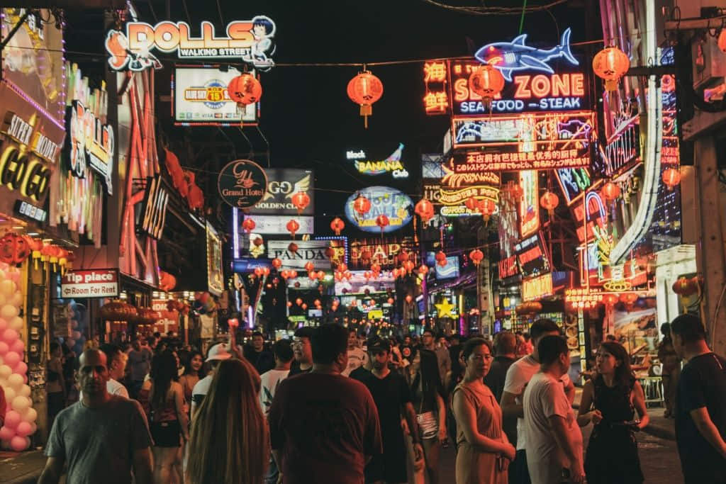 เที่ยวพัทยา 1 วัน Pattaya Walking Street