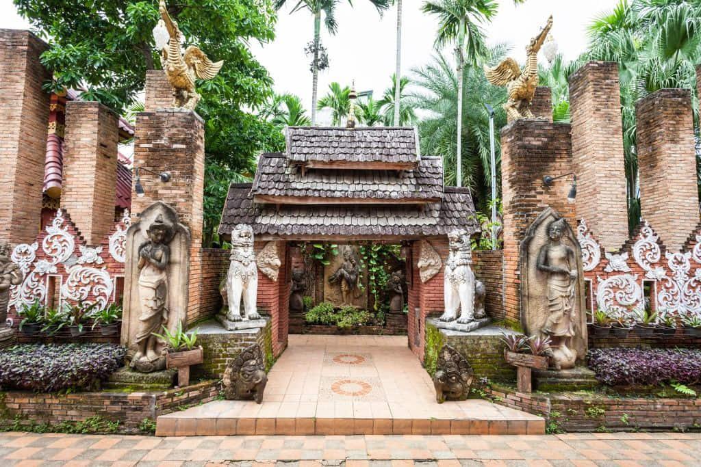 เครื่องทองล้านนาในพิพิธภัณฑ์อูบคำ ที่เที่ยวเชียงรายในร่ม