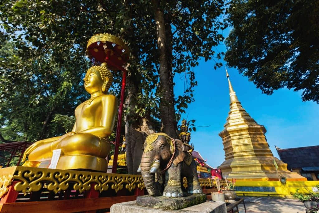 เสาสะดือเมืองบนดอยจอมทอง เชียงรายที่เที่ยวใจกลางเมืองเก่า
