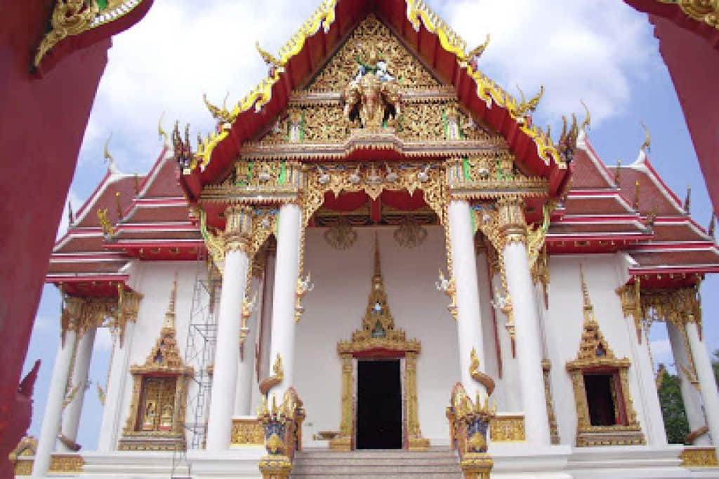 อุโบสถกระจกใสที่วัดโนนสว่างมหาวิหาร อำเภอหนองวัวซอ อุดรธานี