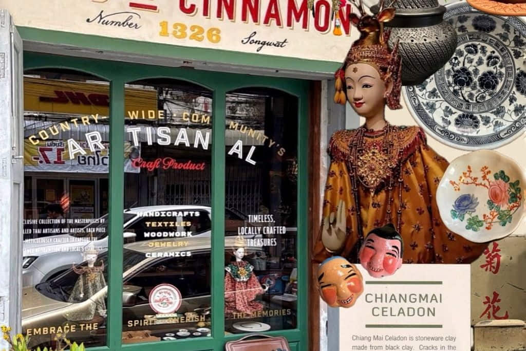 คาเฟ่ทรงวาดสุดชิค Road of Cinnamon