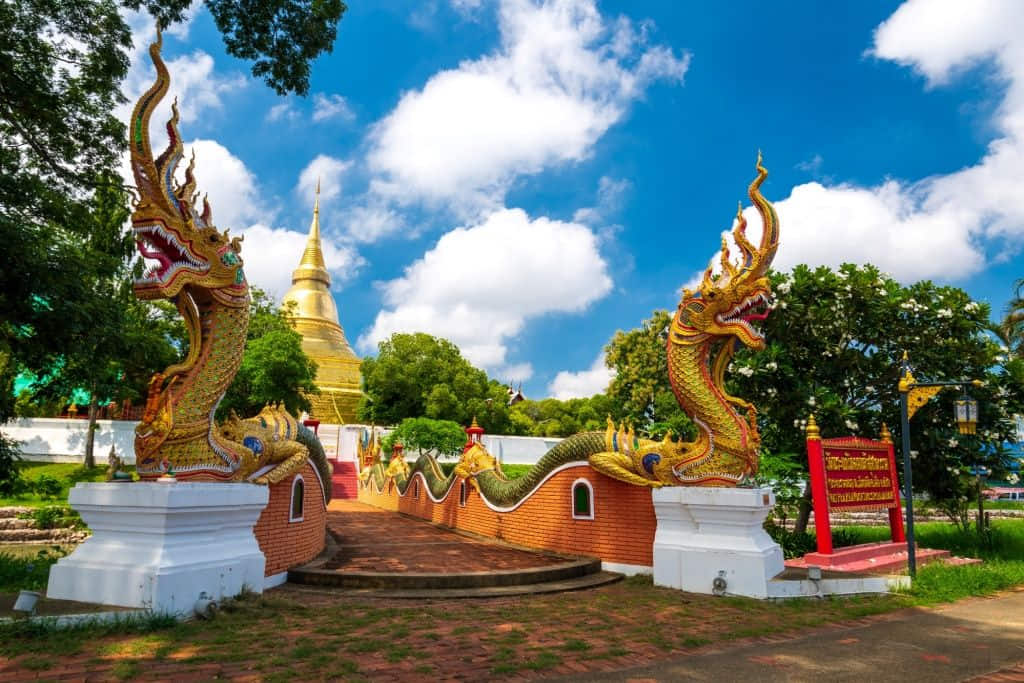 มณฑปศิลปะพม่าวัดพระแก้วดอนเต้า ที่เที่ยวลำปางในเขตเมืองเก่า