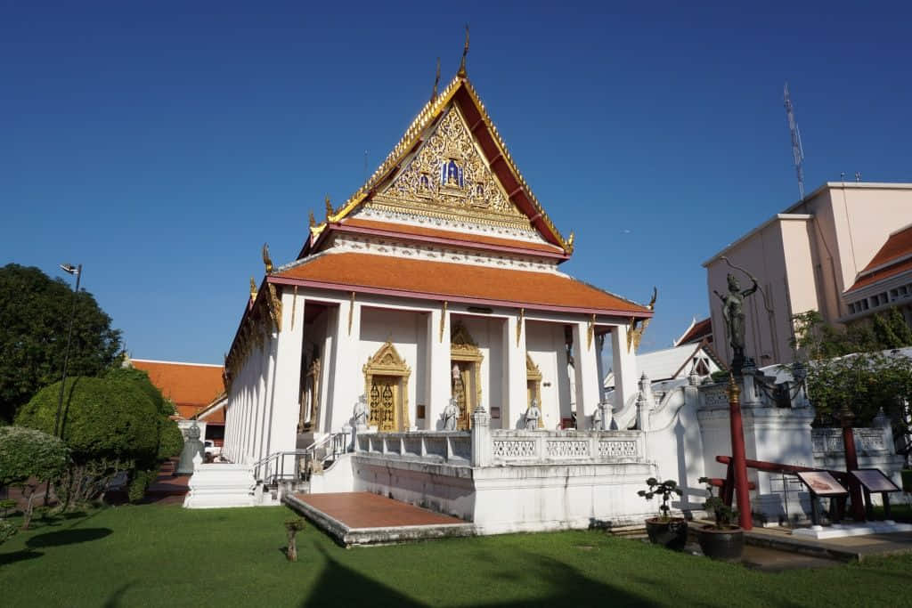 พระที่นั่งพุทไธสวรรย์ในพิพิธภัณฑสถานแห่งชาติ พระนคร ที่เที่ยวกรุงเทพเชิงประวัติศาสตร์