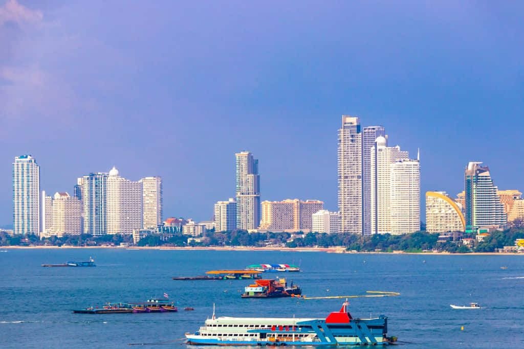 ที่เที่ยวพัทยา หาดพัทยา (Pattaya Beach) หาดหลักสุดคึกคัก