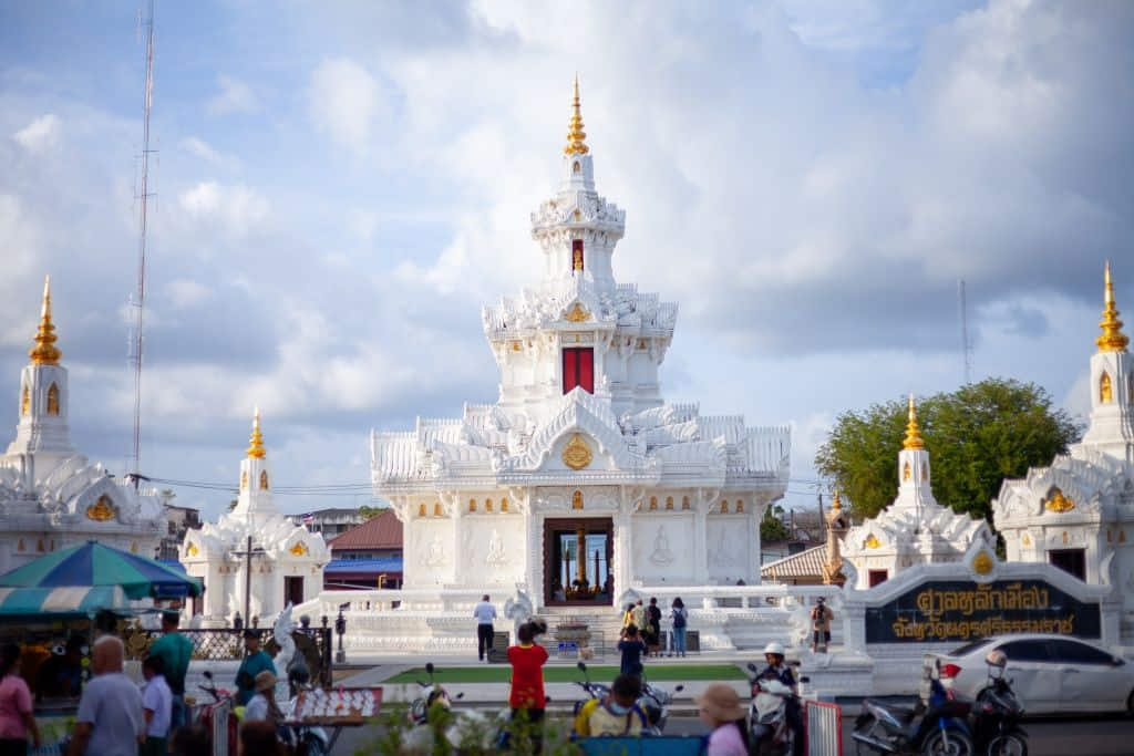 อาคารทรงศิลปะศรีวิชัยของศาลหลักเมืองนครศรีธรรมราช