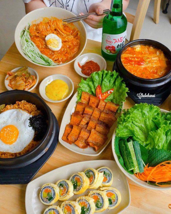 HN] Tiệm Ăn Hàn Quốc Giá Sinh Viên Nhiều Món Ngon Rẻ | Grab VN