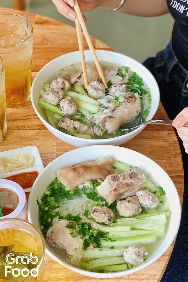 bún mọc hà nội