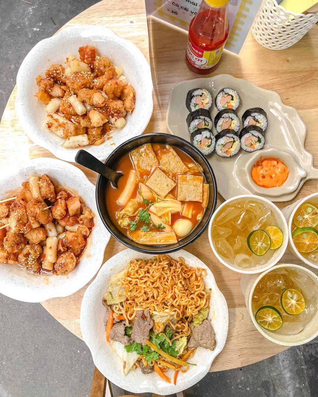 quán ăn Hàn Quốc ngon