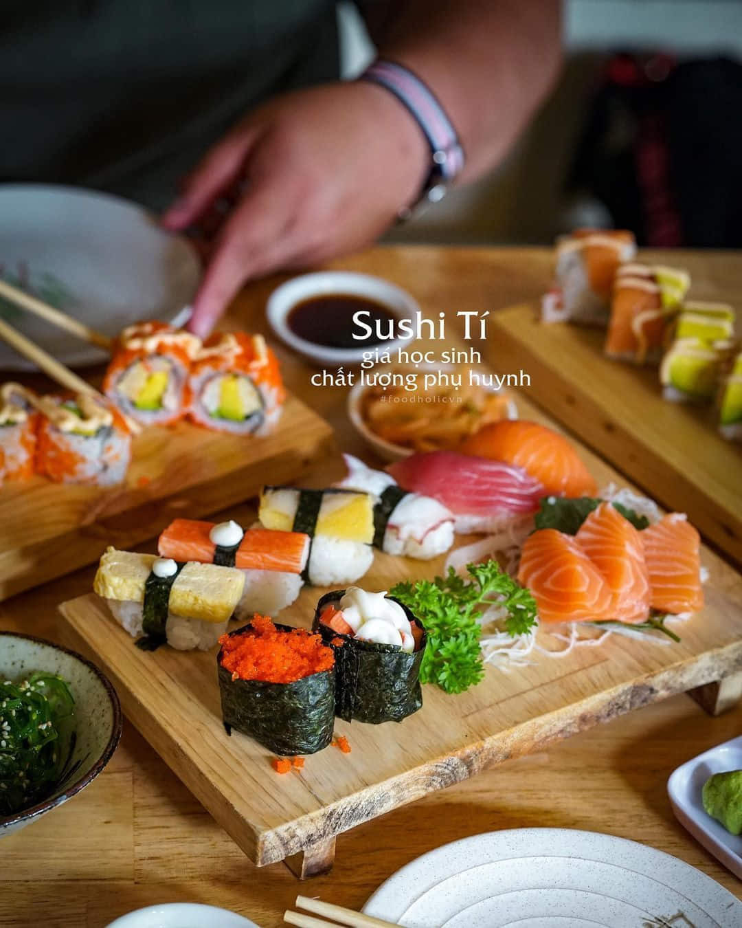 Tphcm] Quán Sushi Giá Học Sinh Chất Lượng Phụ Huynh | Grab Vn