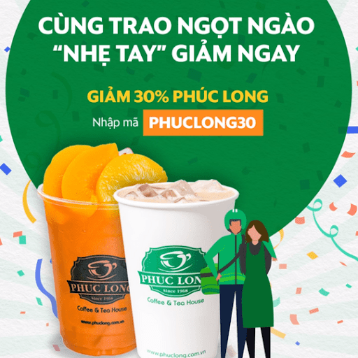 Khám Phá Những Quán Cafe Đáng Thử Trên Grab Food: Phuc Long