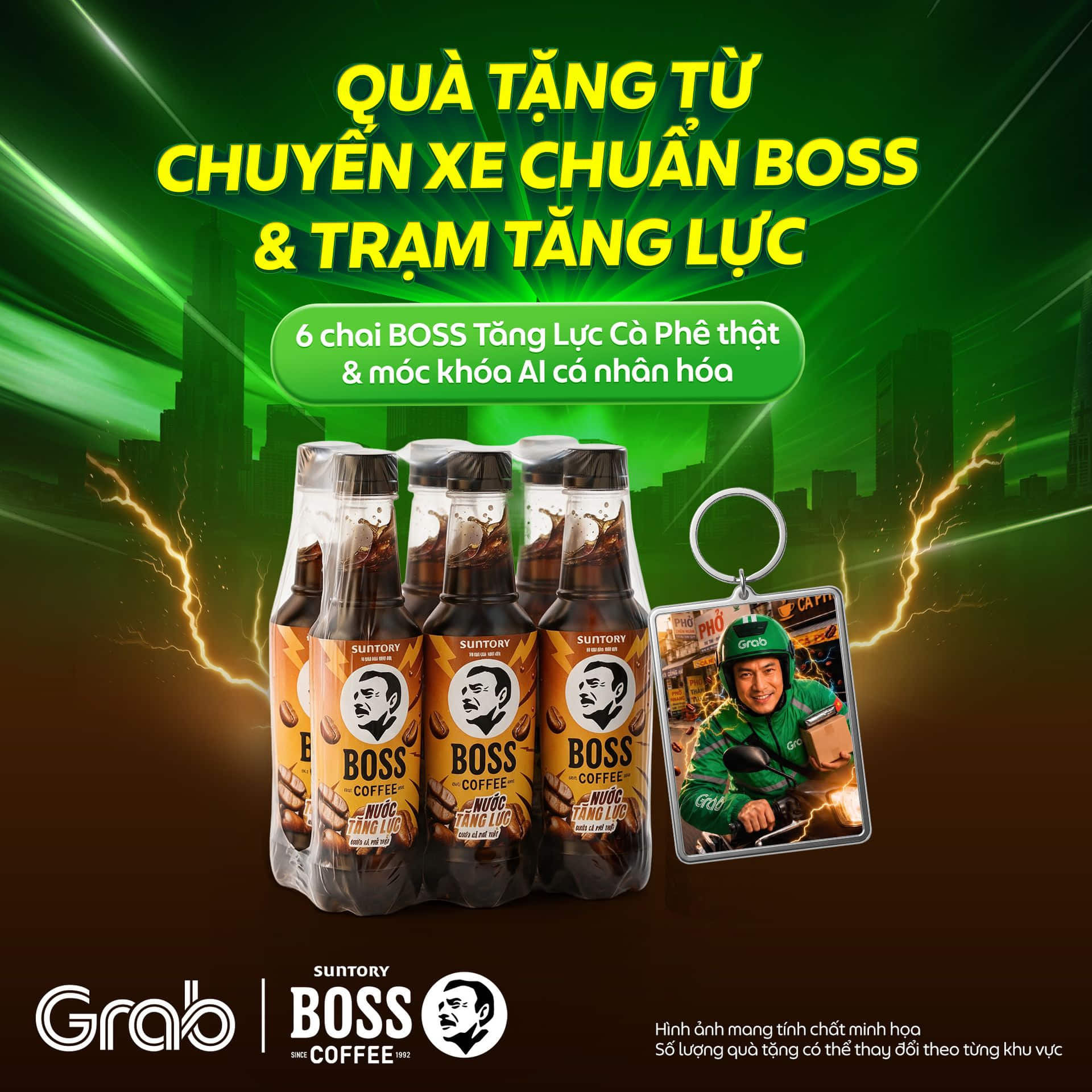 Grab x BOSS Coffee