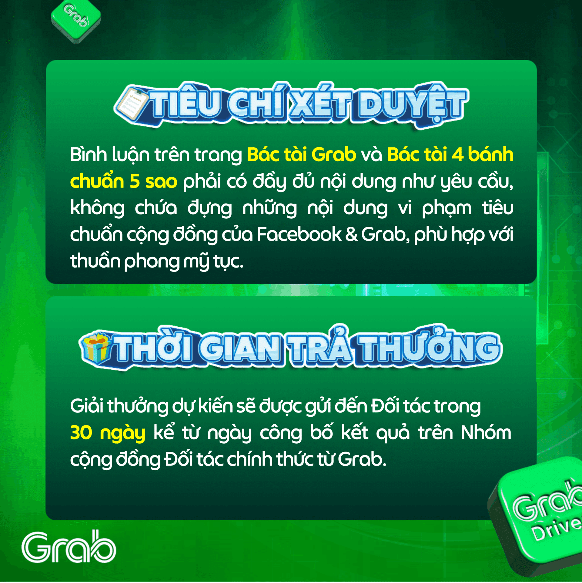 Tiêu chí xét duyệt