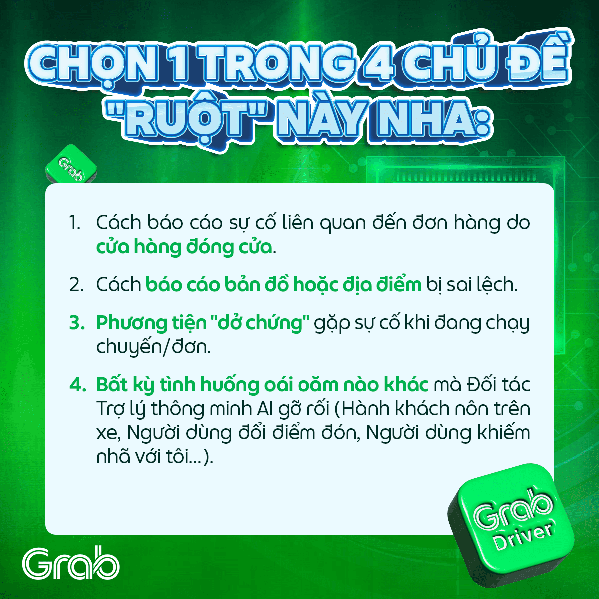 Trang chính thức Grab