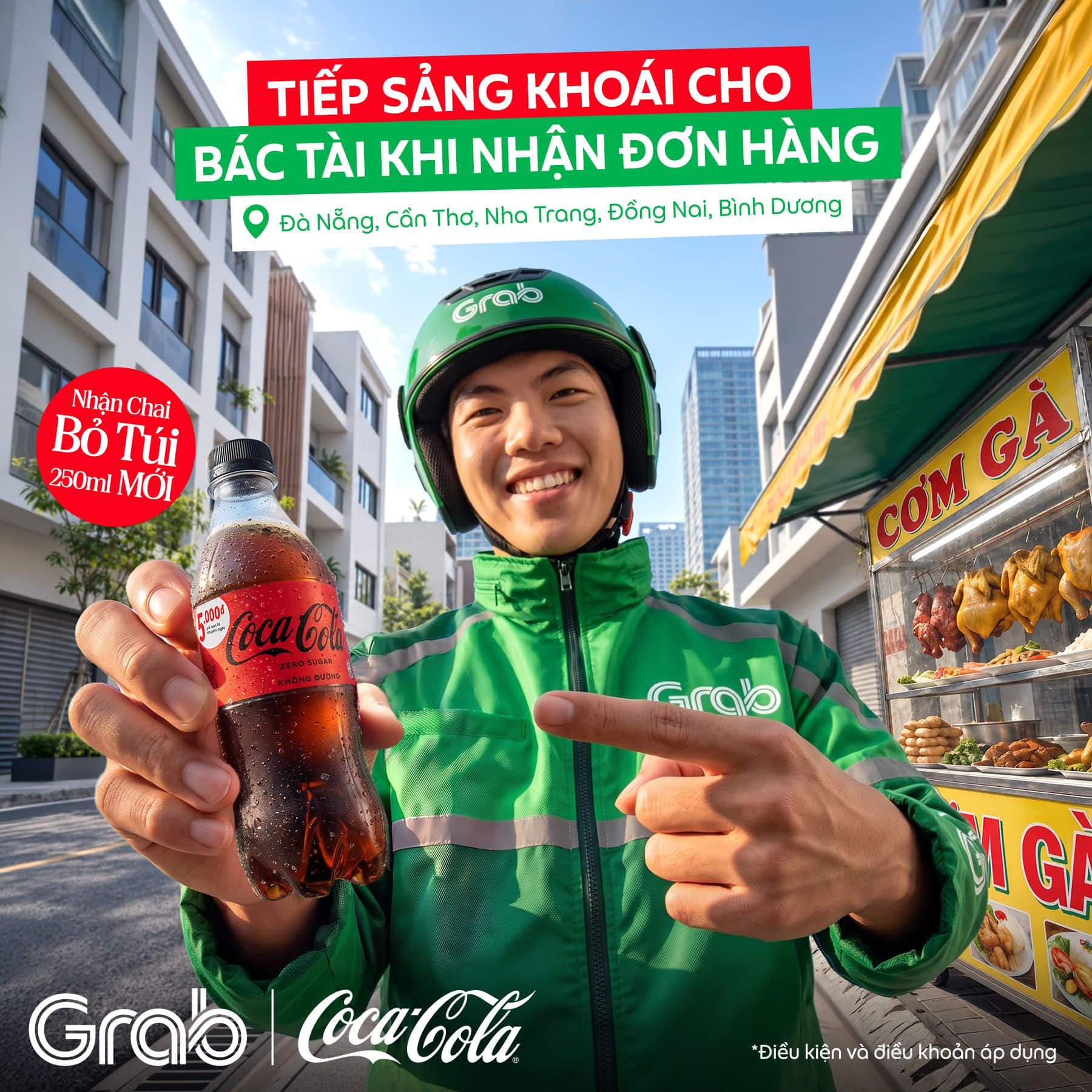 Hình chương trình Tiếp Sảng Khoái khi nhận đơn hàng