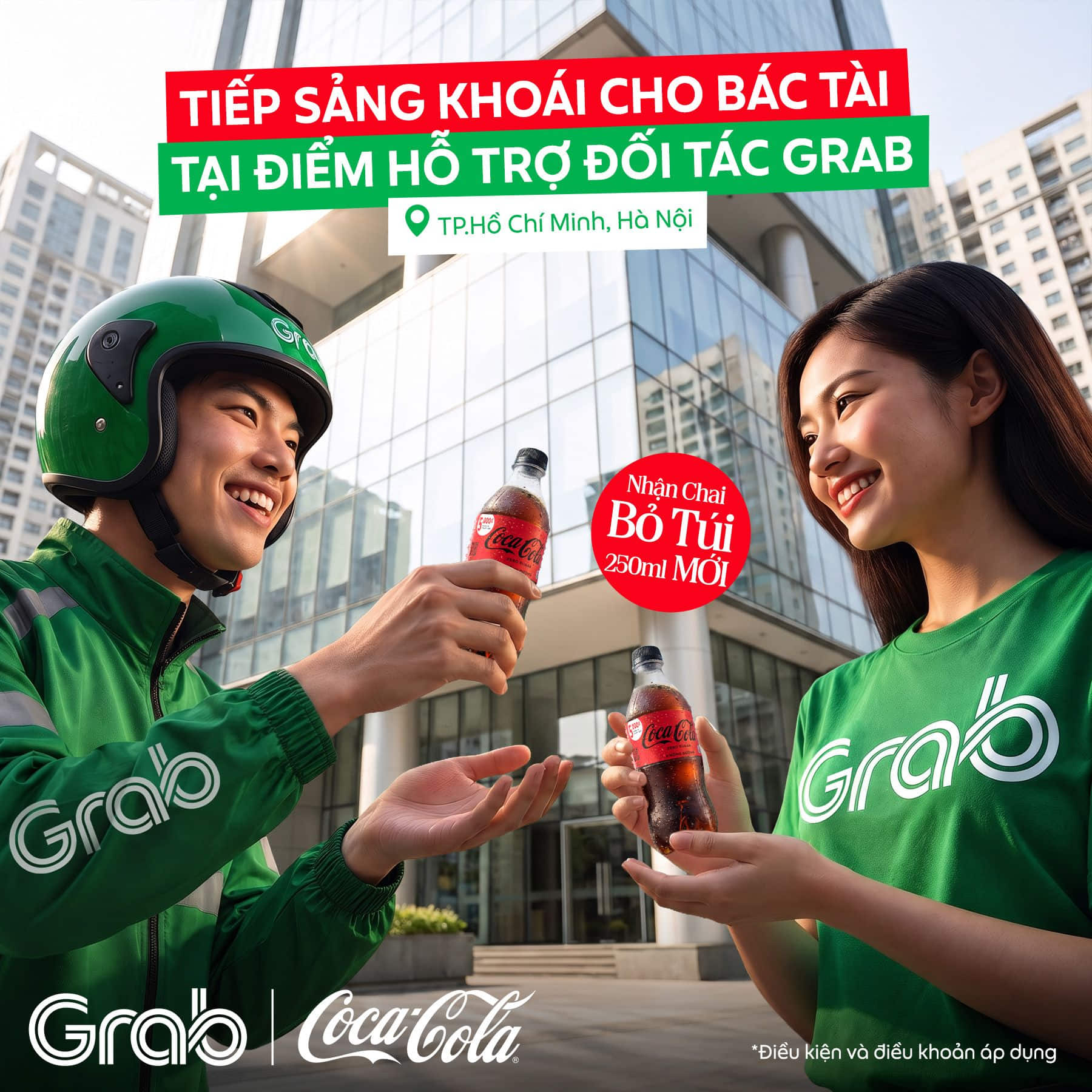 Hình chương trình Tiếp Sảng Khoái tại Điểm hỗ trợ Bác tài