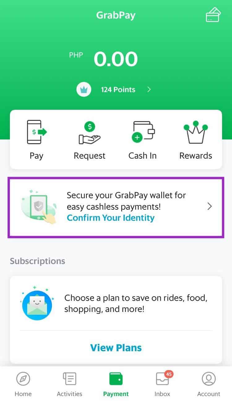 Activate Your Grabpay Basic Wallet By Confirming Your Identity | Grab Ph