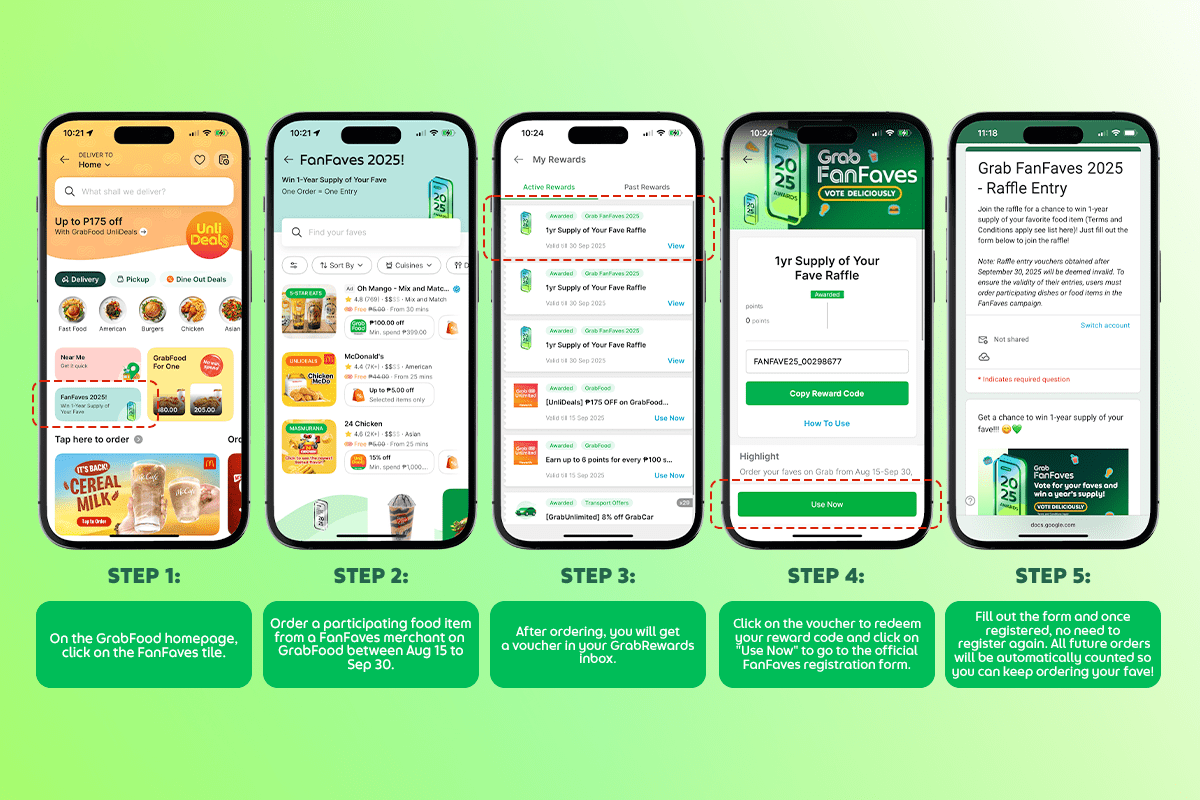 How To Join GrabFood FanFaves 2025