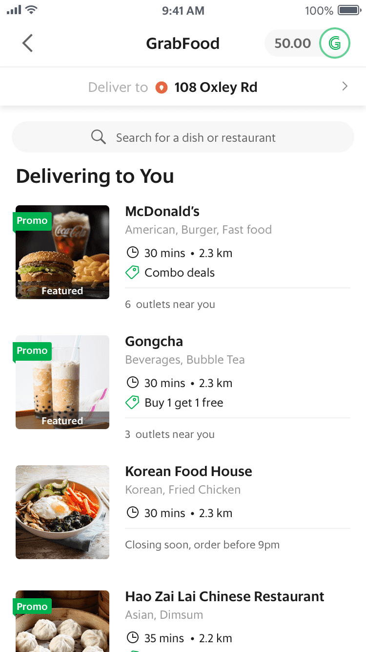 What is GrabFood? | Grab SG