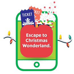 Escape to Christmas Wonderland.