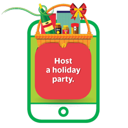 host a holiday party.