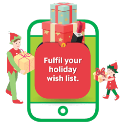 Fulfill your holiday wish list.