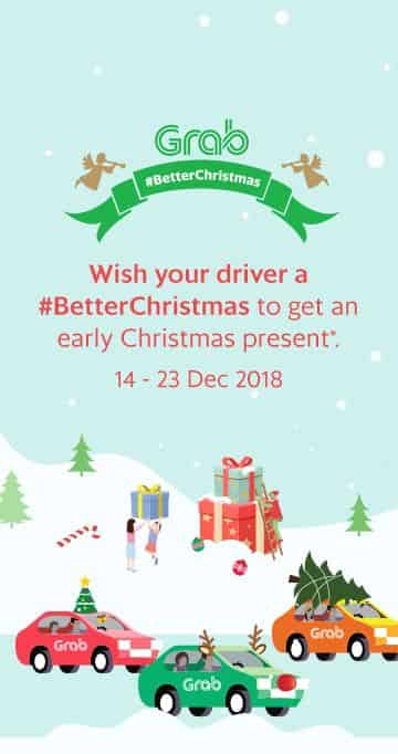 Wish your driver a #BetterChristmas to get an early Christmas present* 14 - 23 Dec 2018