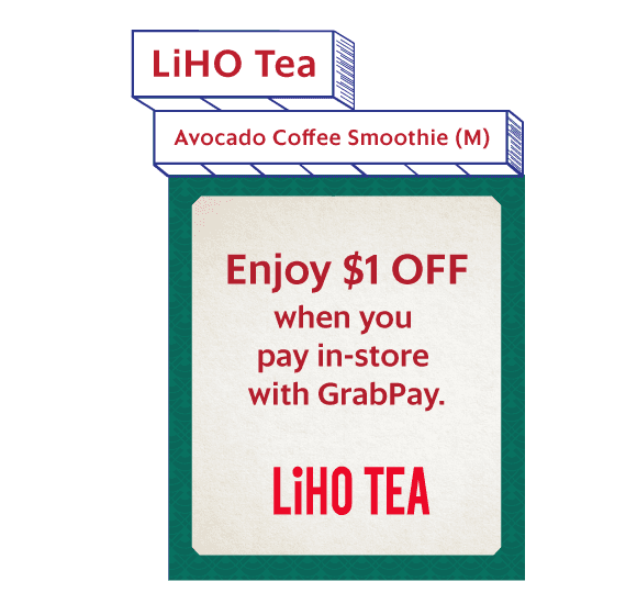 Enjoy $1 OFF when you pay in-store with GrabPay. Or order from GrabFood with promo code ‘1965SMOOTHIE’ 