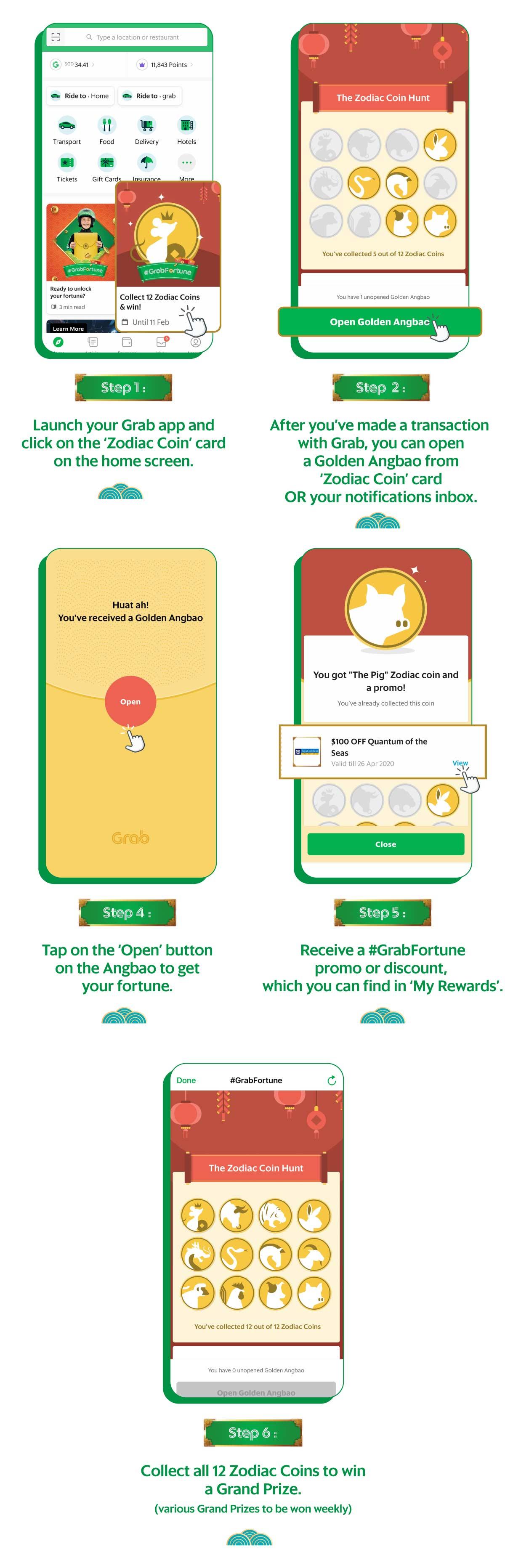 Grab Fortune Food