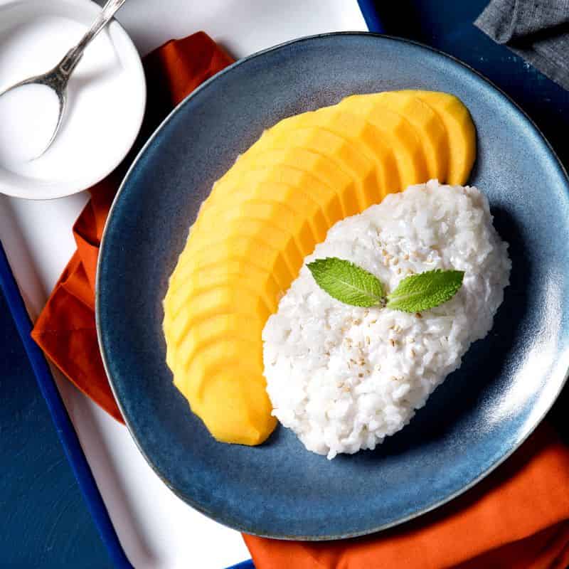 mango sticky rice food delivery malaysia