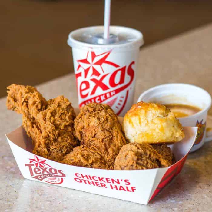 Texas Chicken Chicken Combo delivery kl