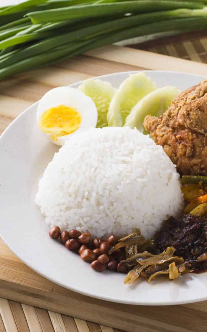 Ajoy nasi lemak grabfood