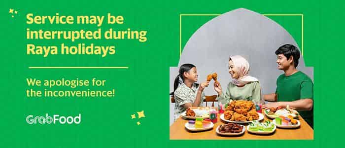 GrabFood Raya Operation Hours | Grab MY