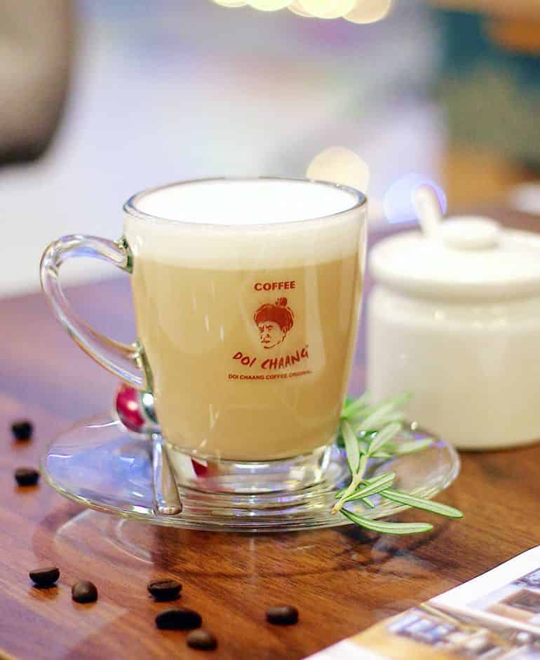 Best coffee shops in KL: the rosemary latte at Doi Chaang