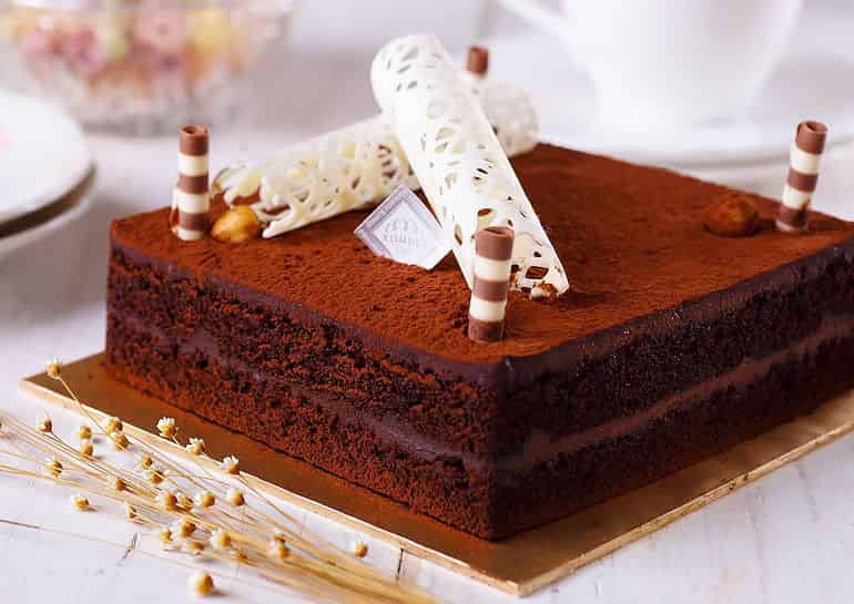 KL’s best birthday cakes: the Gianduja cake from Komugi with hazelnut cream