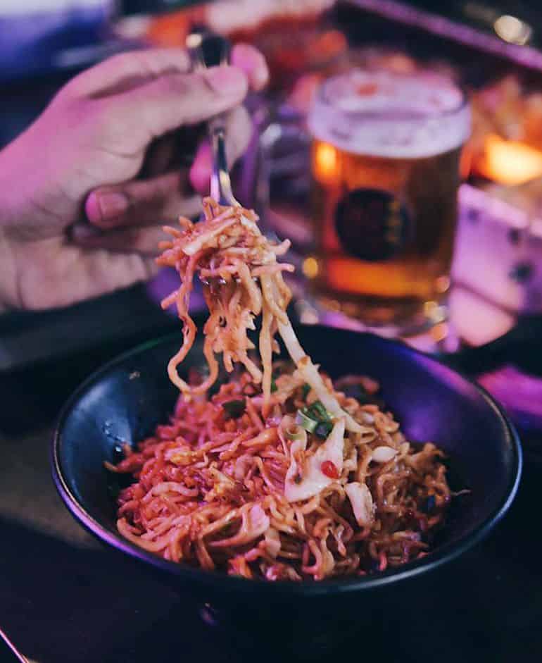 Sri Petaling food guide KL: Sambal fried noodles at 360 BBQ Skewer & Beer